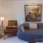 Palais Miramar Art Modern - Derniere Etages Vue - 75m De Confort - En Face Des Plages -wifi - Clim דירה *