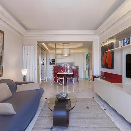 Apartament Palais Miramar Art Modern - Derniere Etages Vue - 75m De Confort - En Face Des Plages -wifi - Clim Cannes