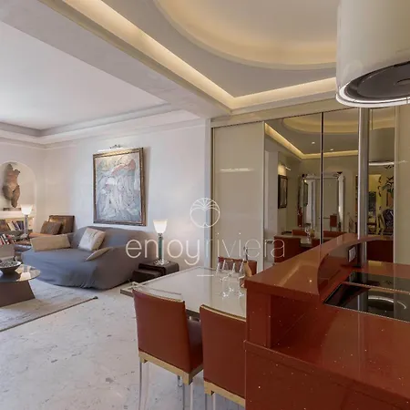 Palais Miramar Art Modern - Derniere Etages Vue - 75m De Confort - En Face Des Plages -wifi - Clim *