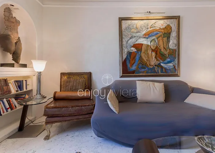 Palais Miramar Art Modern - Derniere Etages Vue - 75m De Confort - En Face Des Plages -wifi - Clim Apartament *